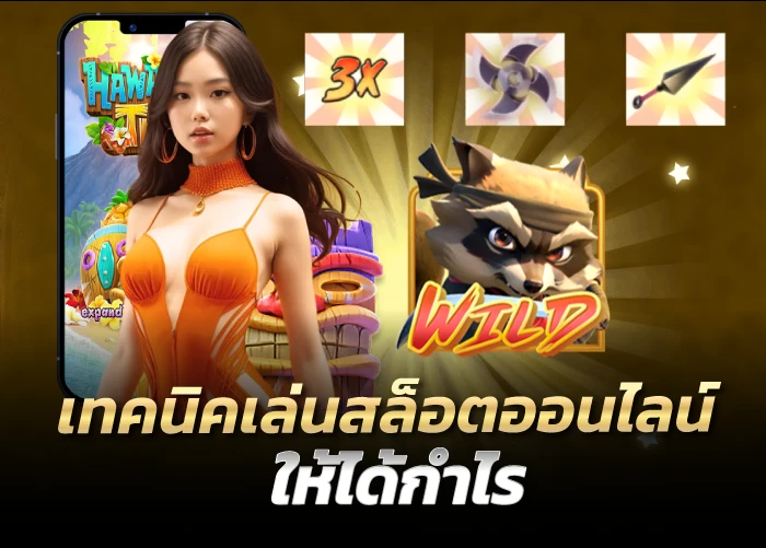 เทคนิคเล่นสล็อตออนไลน์ ให้ได้กำไร