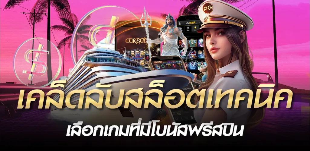 เคล็ดลับสล็อตเทคนิคเลือกเกมที่มีโบนัสฟรีสปิน
